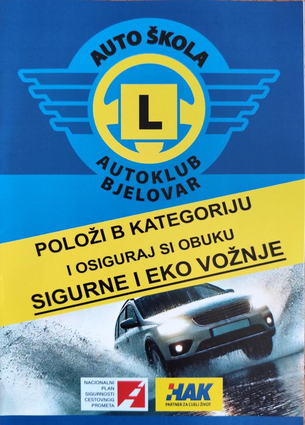 Položi B kategoriju i osiguraj si obuku sigurne i eko vožnje