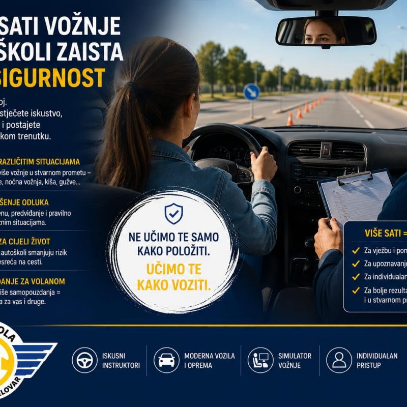 Koliko sati vožnje zaista znači sigurnost